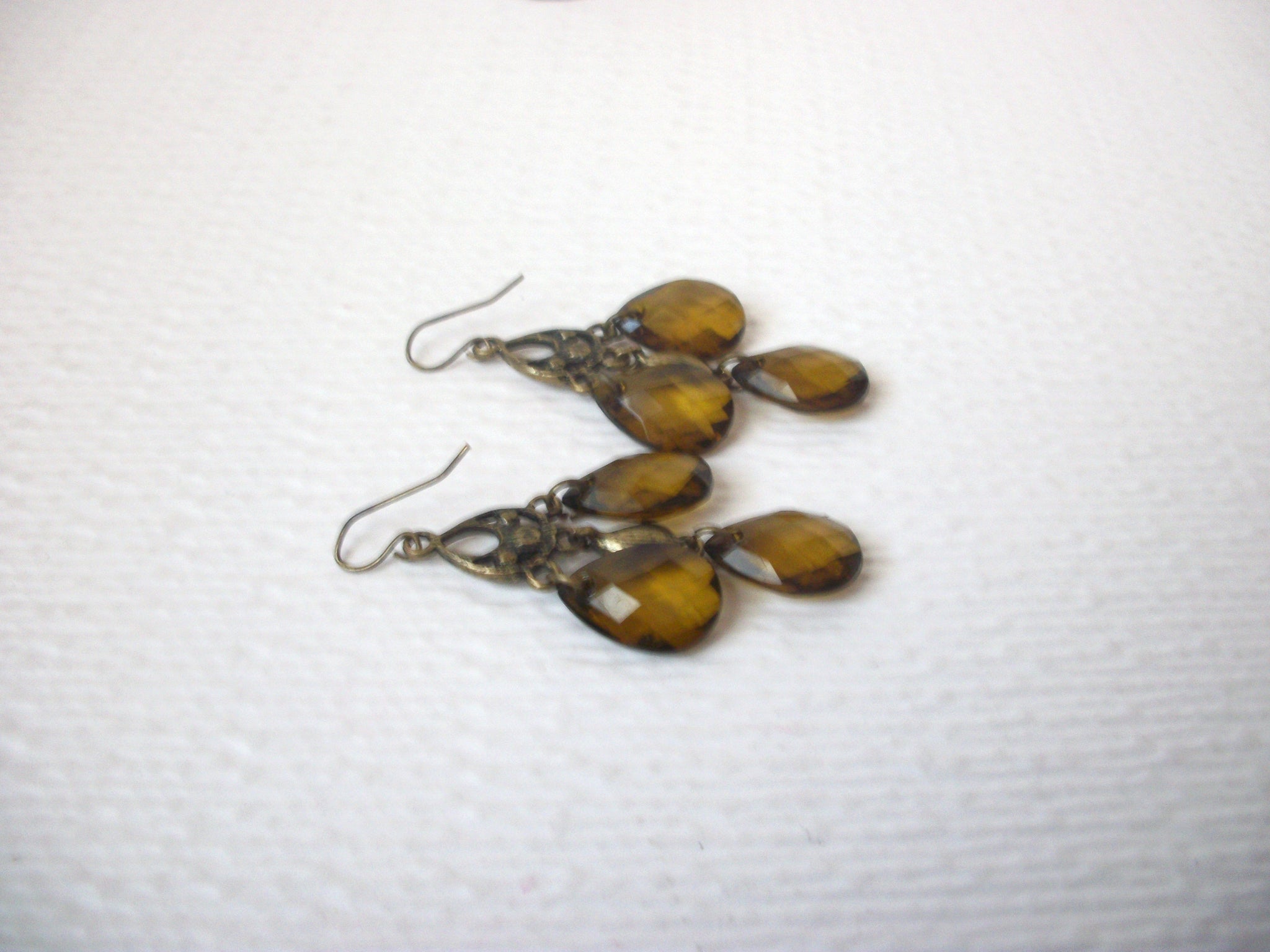Retro Olive Dangle Earrings 111820