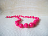 Retro Bright Pink Necklace 51320