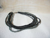 Retro Gray Black Glass Beads Necklace 51320
