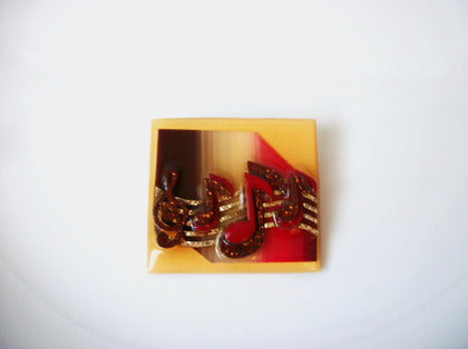 Lucinda Rare Music Pins Bold Colors 10416