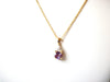 Vintage Amethyst Necklace 111920