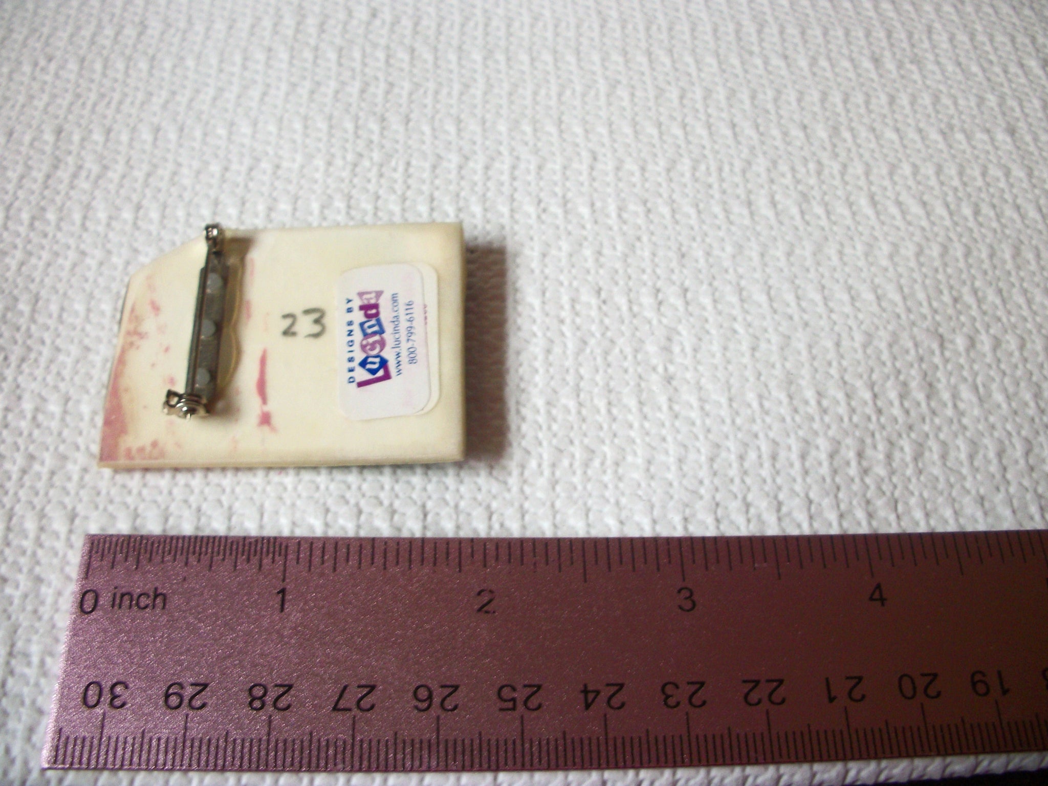 Rare Lucinda Music Pins 10416