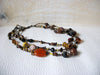 Vintage Glass Stones Necklace 51420