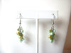 Retro Glass Necklace Earrings Set 111920