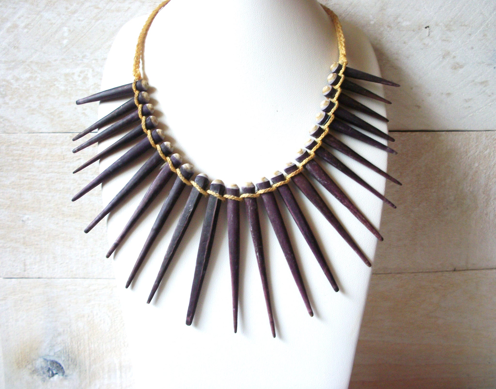 Vintage African Spear Necklace 51420
