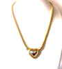 Vintage Joan Rivers Heart Necklace 112120