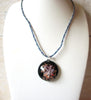 Vintage Glass Necklace 51420