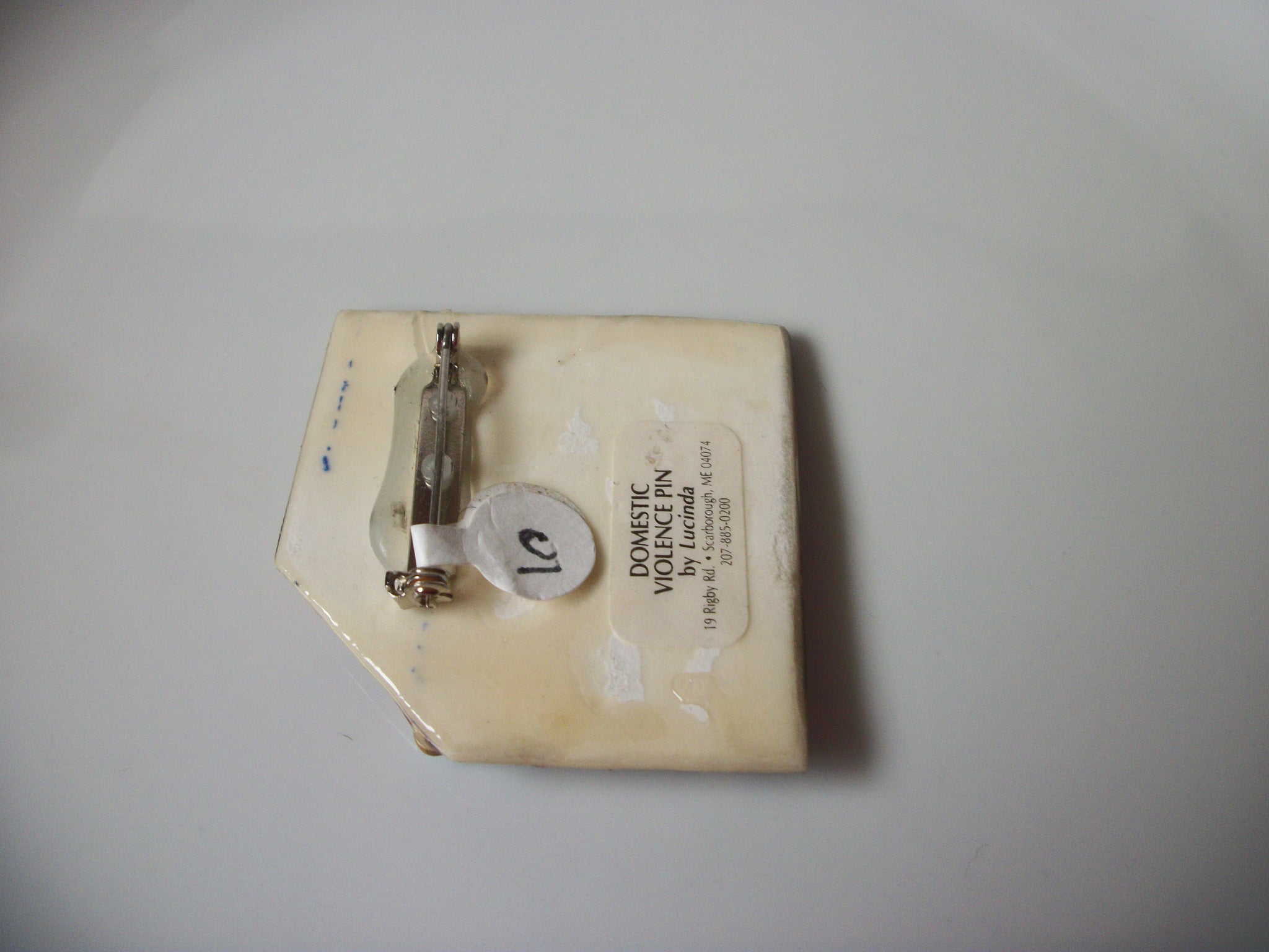 Lucinda Domestic Violence Woman Pins 10416