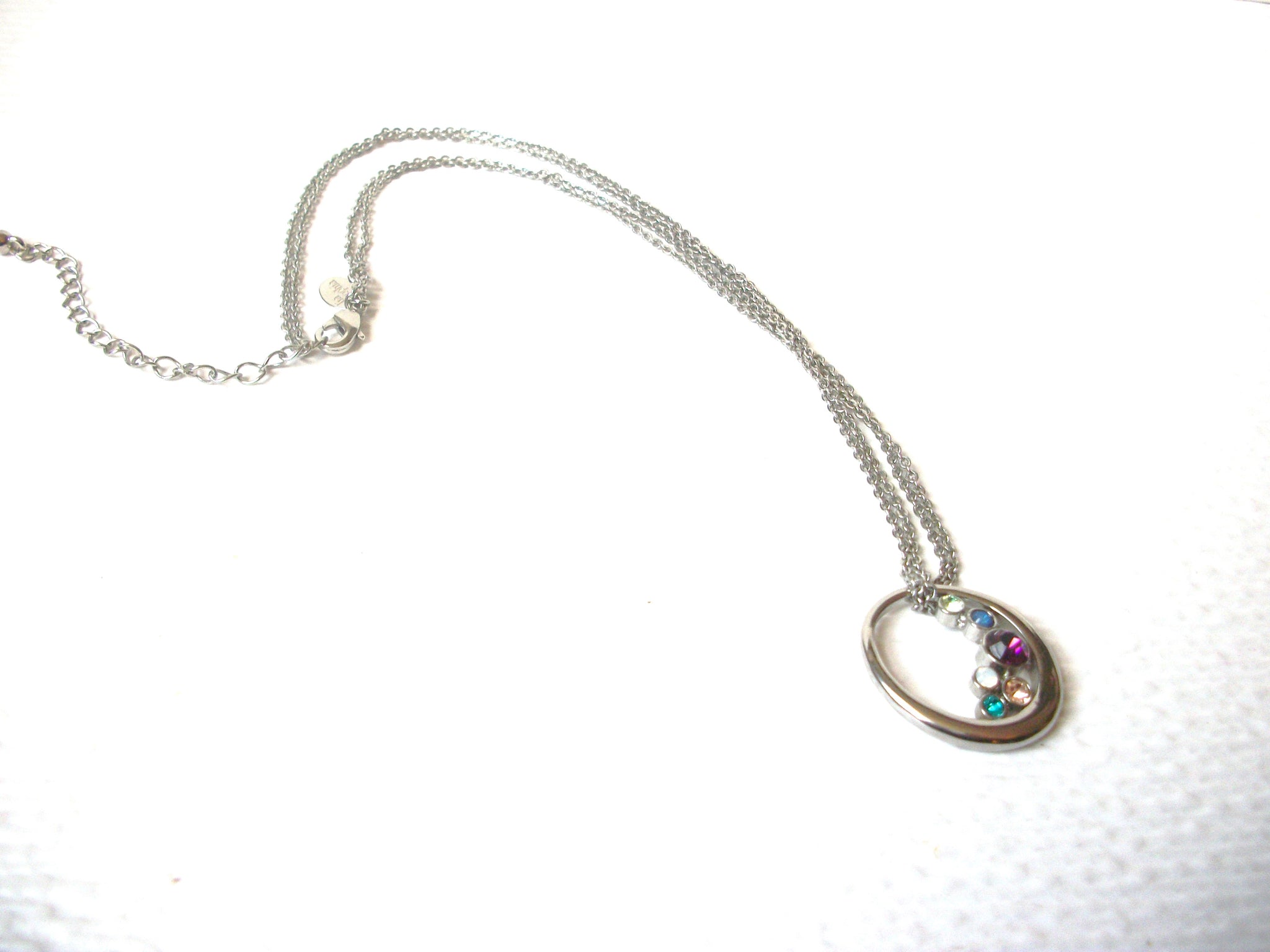 Vintage Designer Rhinestone Necklace 112020