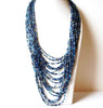 Vintage Southwestern Glass Seed Beads Necklace 112020