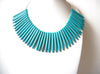 Southwestern Turquoise Stone Spears Choker Necklace 112120