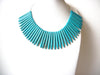 Southwestern Turquoise Stone Spears Choker Necklace 112120