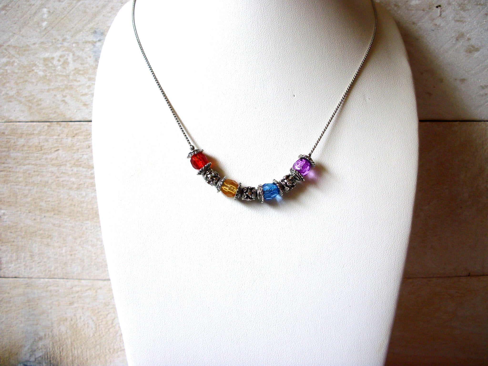 Retro Czech Glass Necklace 51620