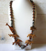 Massive Carved Animals African Necklace 51620