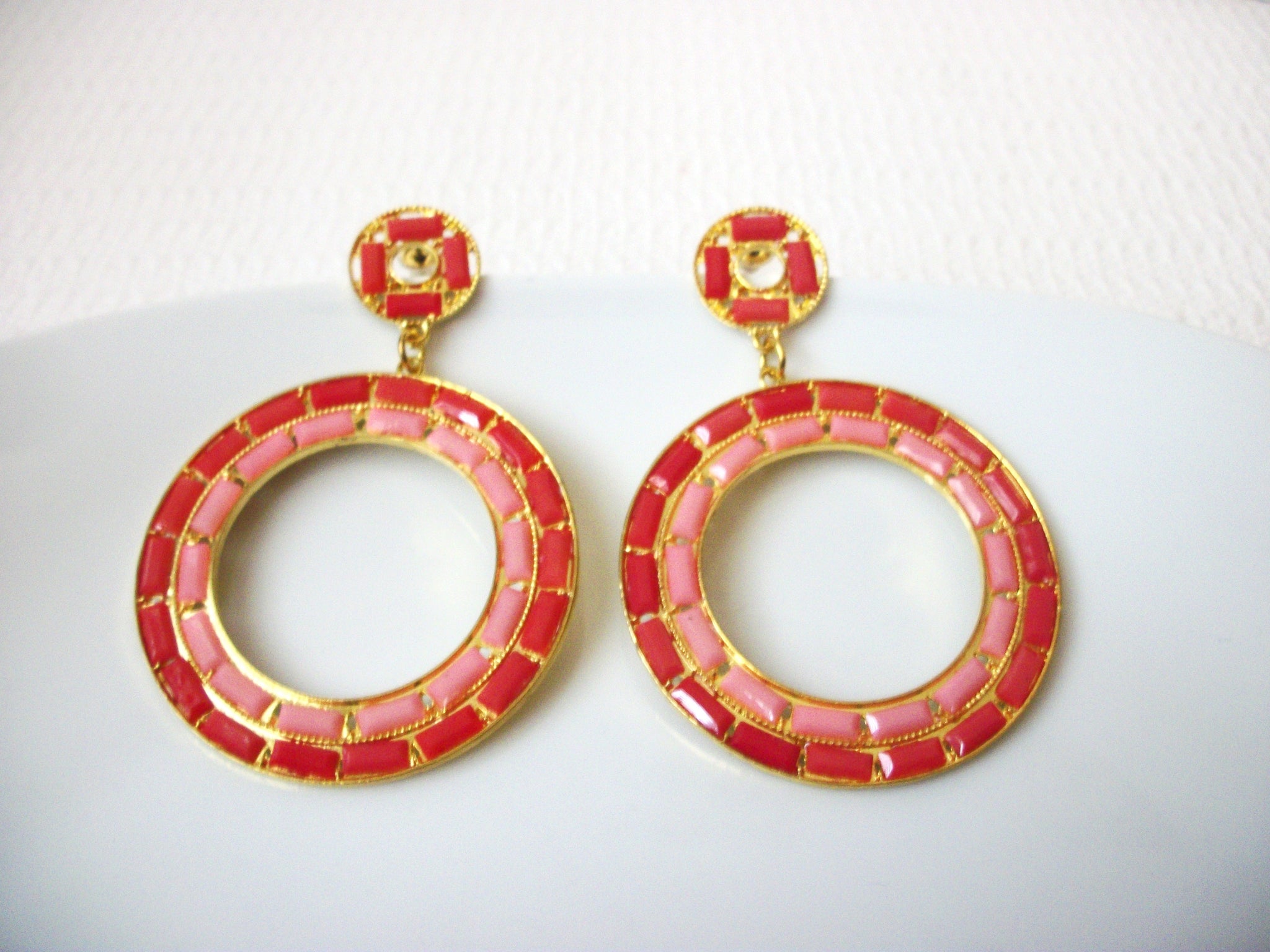 Retro Massive Circle Earrings 8316