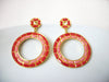 Retro Massive Circle Earrings 8316