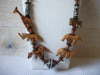 Massive Carved Animals African Necklace 51620