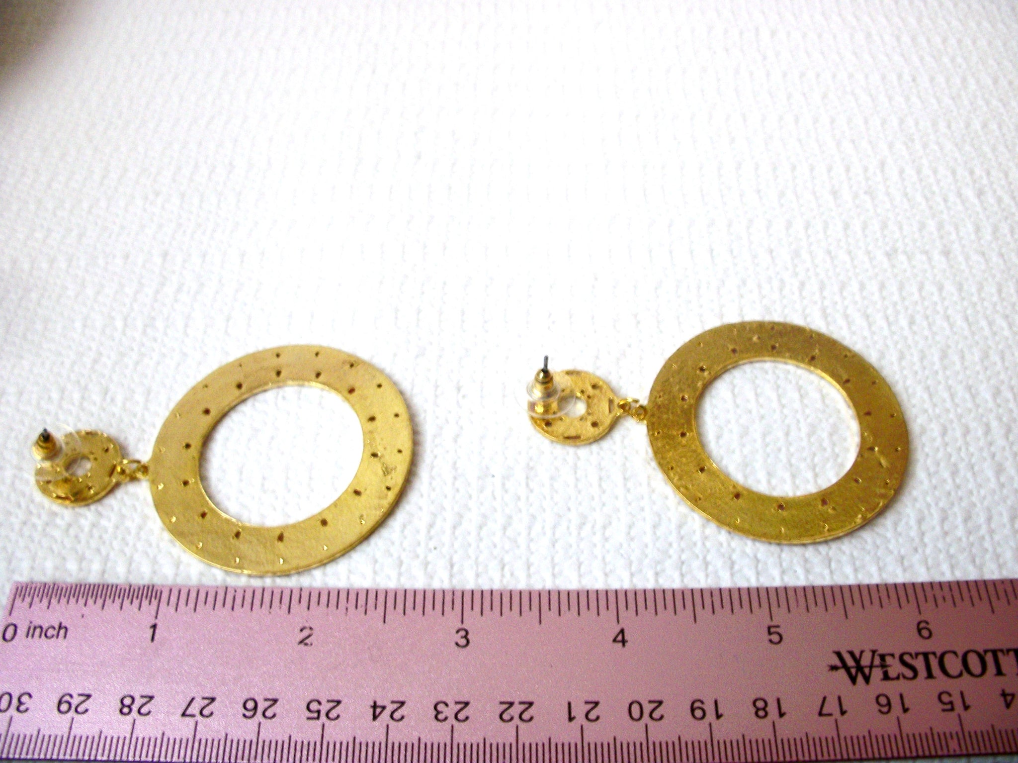 Retro Massive Circle Earrings 8316