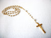 Vintage Faux Pearls Rosary 8316