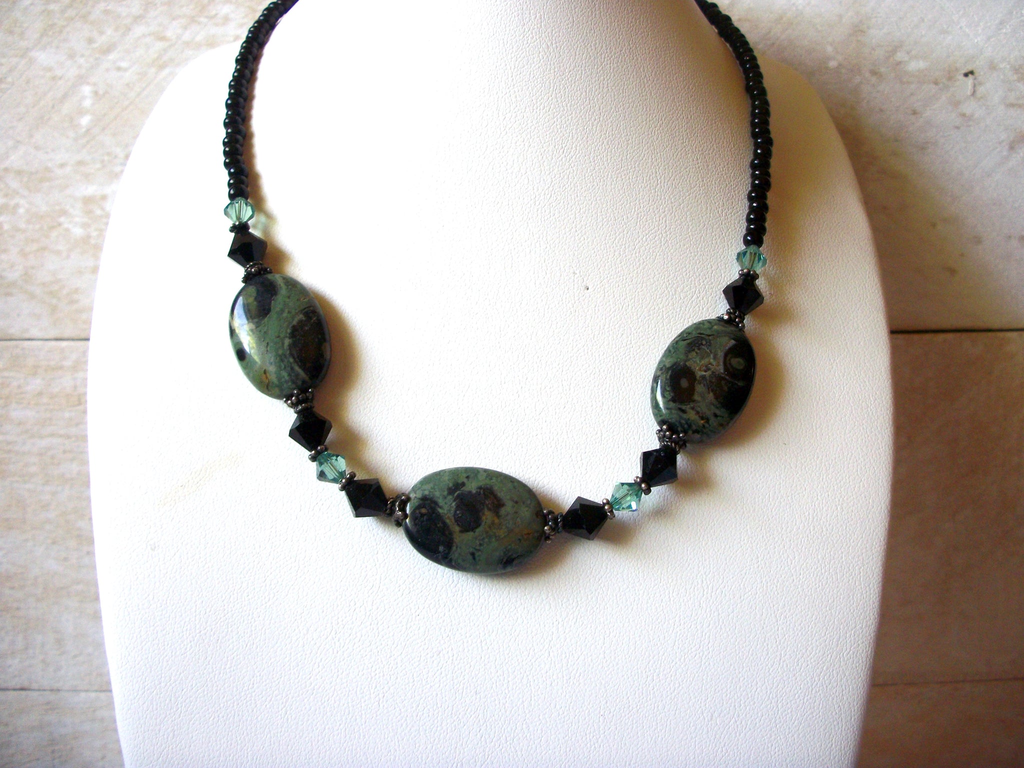 Kambaba Jasper Stone Necklace 51720