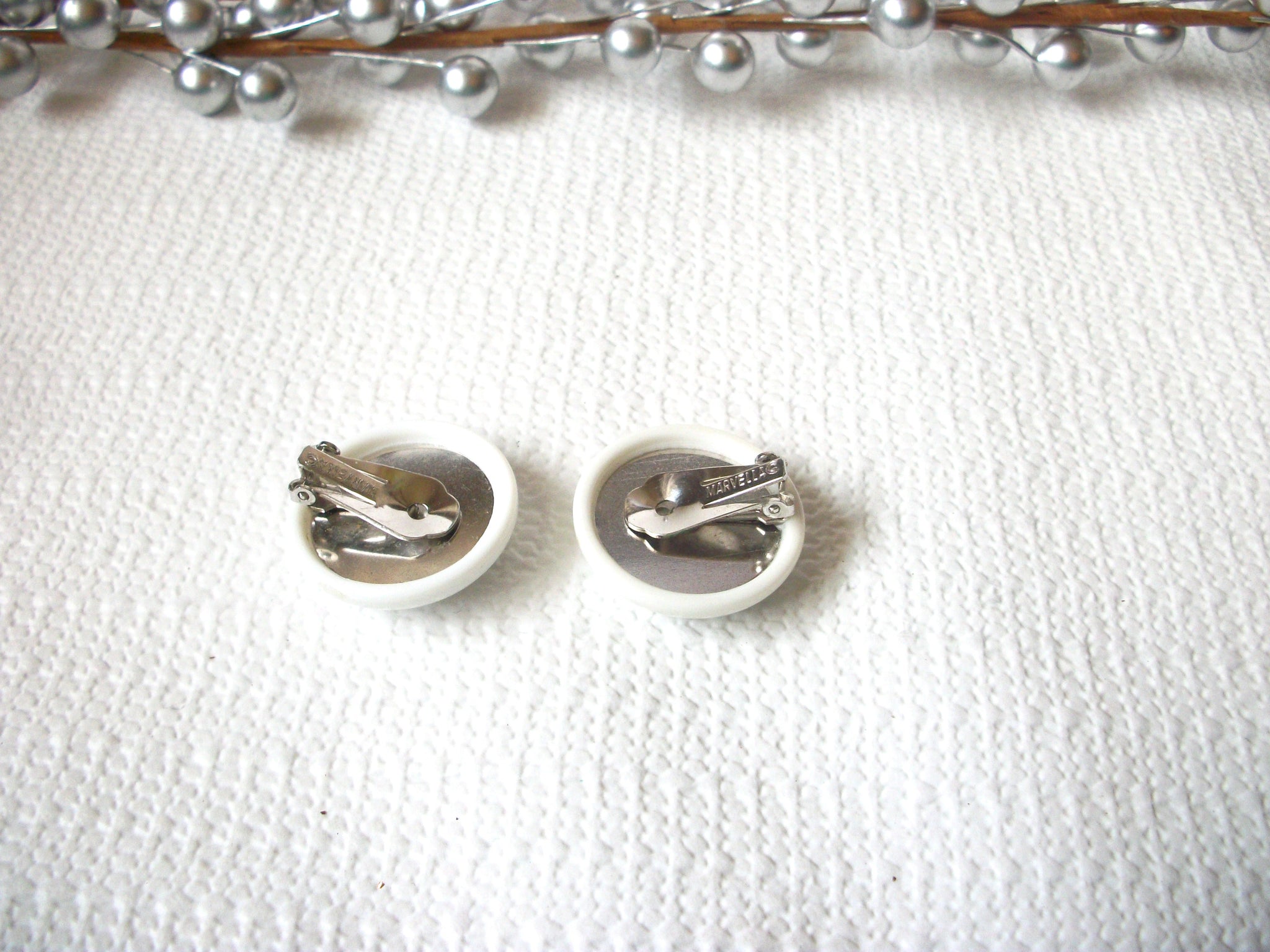 MARVELLA Dome Button Earrings 8316