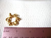 Vintage Clear Rhinestones Brooch Pin 8316