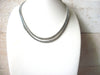 Retro Silver Toned Chain Necklace 51820