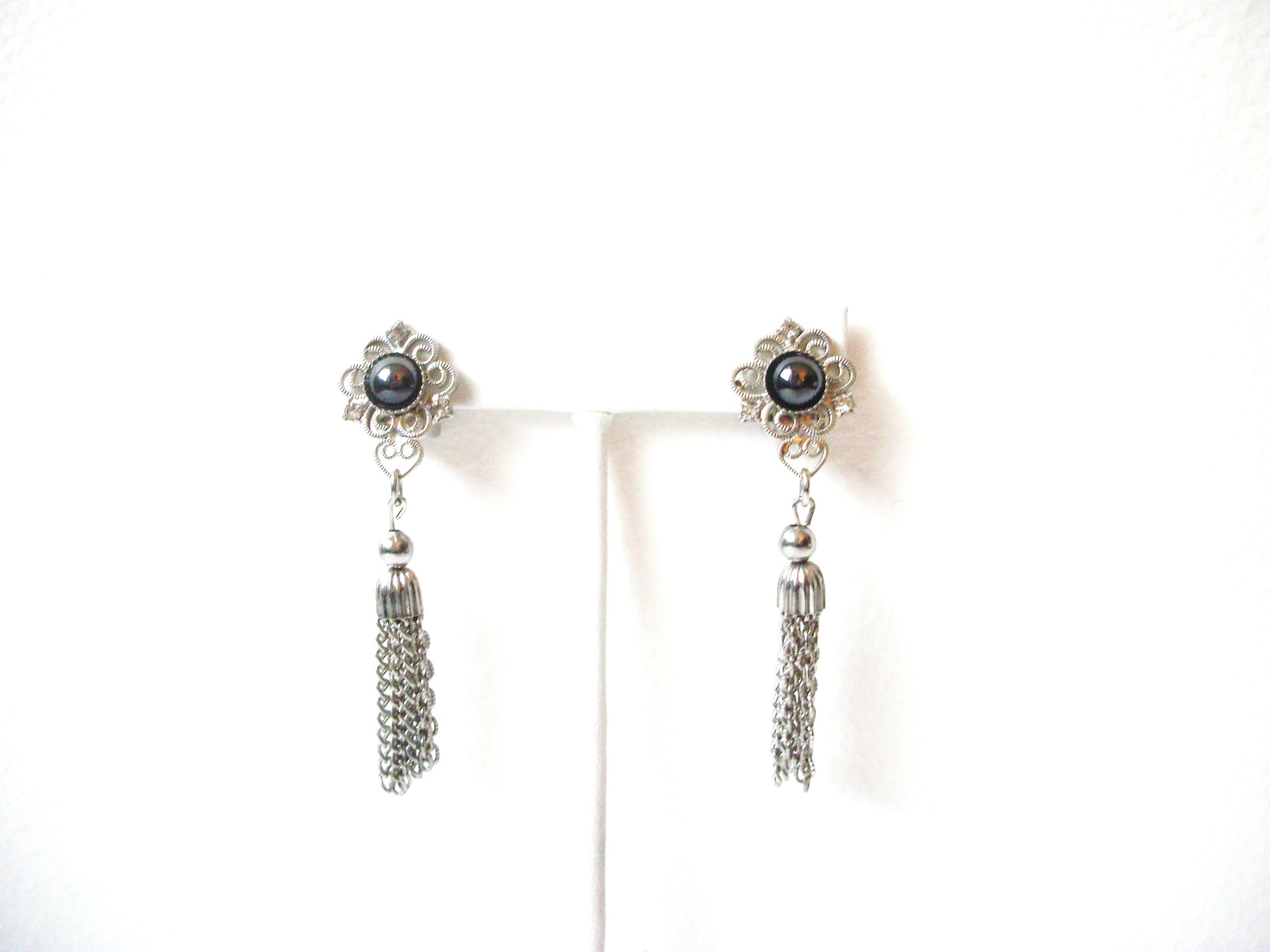 Retro Pat 273349 Stamped Tassel Earrings 112520