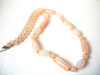 Retro 1980s Long Light Coral Necklace 112420