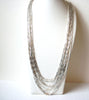 Vintage Coldwater Creek Silver Tones Long Necklace 112420