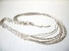 Vintage Coldwater Creek Silver Tones Long Necklace 112420