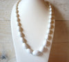 Retro White Beads Necklace 51920