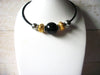 Retro Black Gold Choker Necklace 52020