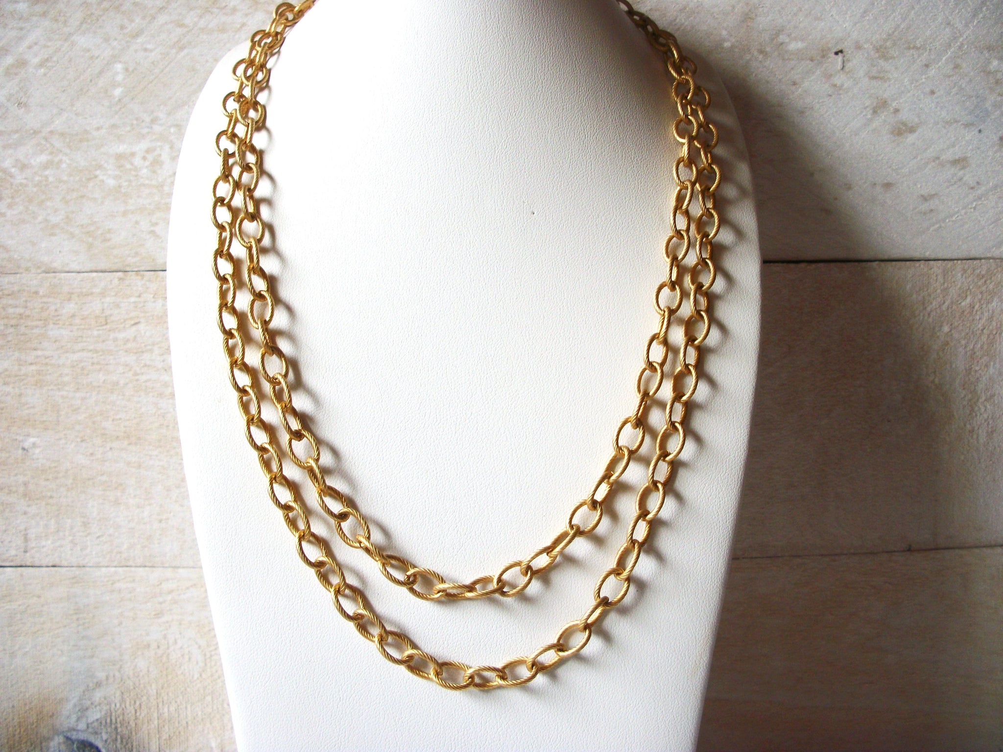 Cynthia Garrett Vintage Links Necklace 52020