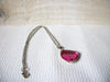 Retro Silver Pink Necklace 52020