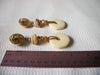 Retro 1970s Massive Dangle Earrings 52020