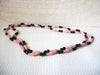 48 Inch Retro Old Plastic Necklace 52220