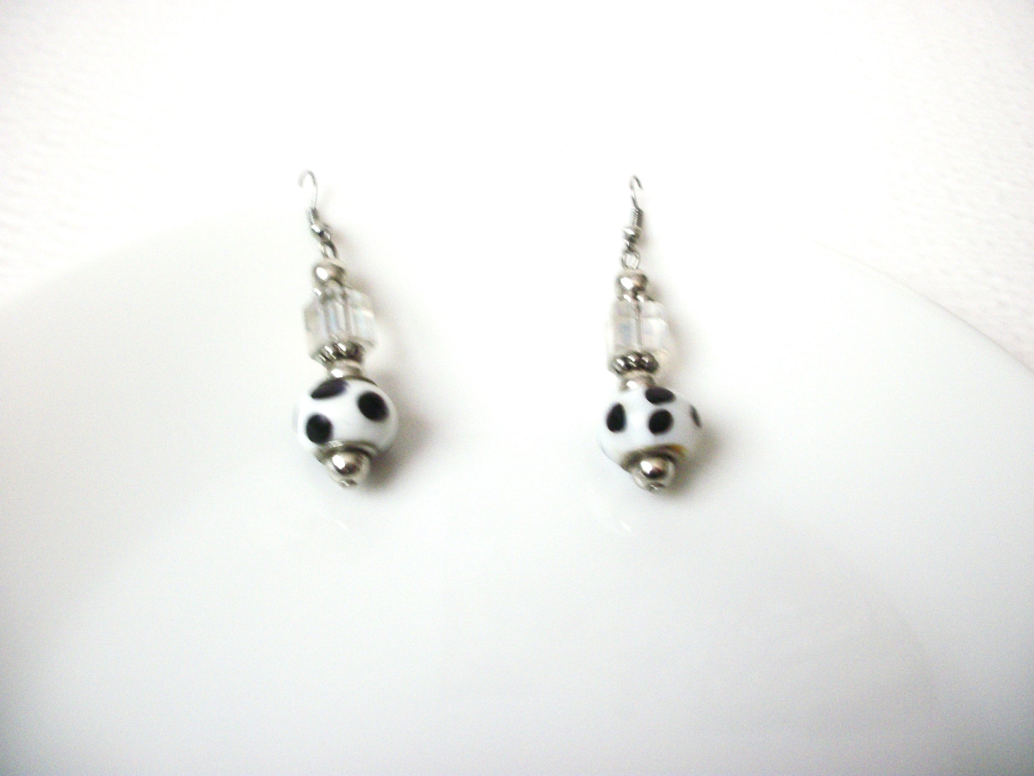 Murano Glass Dotted Earrings 112620