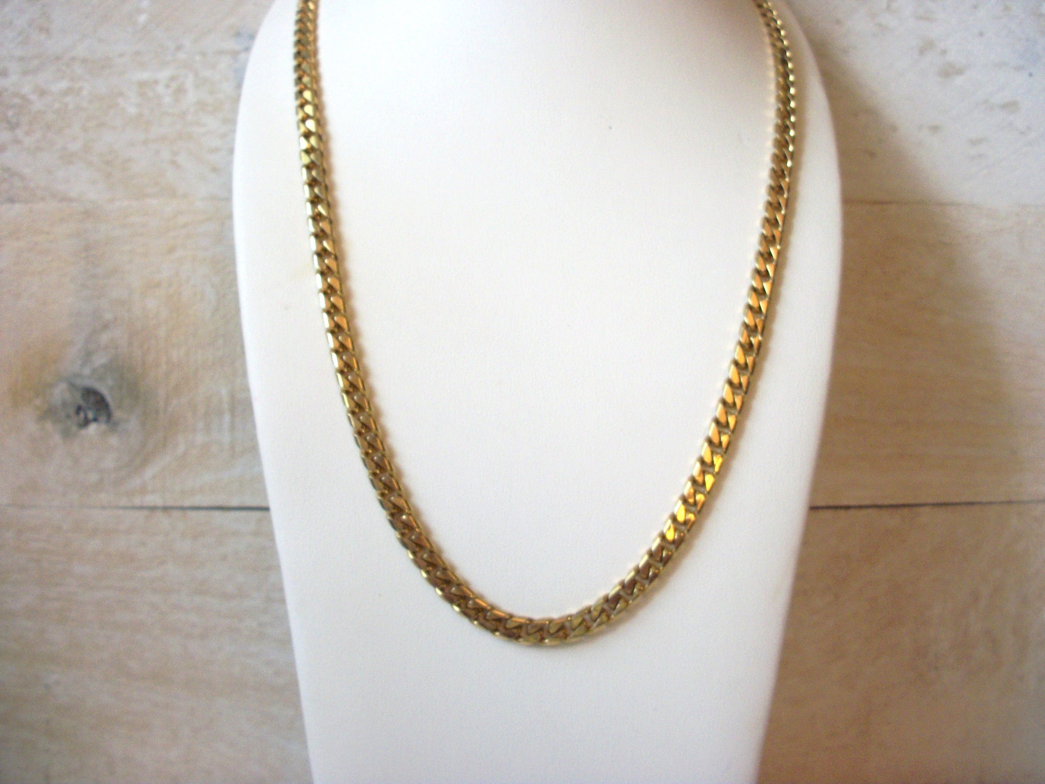24 Inch Gold Toned Vintage Chain Necklace 52320