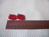 Retro Red Molded Earrings 52320