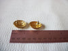 Retro Gold Toned Earrings 52320