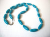 Retro Blue Long Necklace 113020