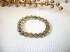 Hand Strung Smokey Gray Bracelet 42220