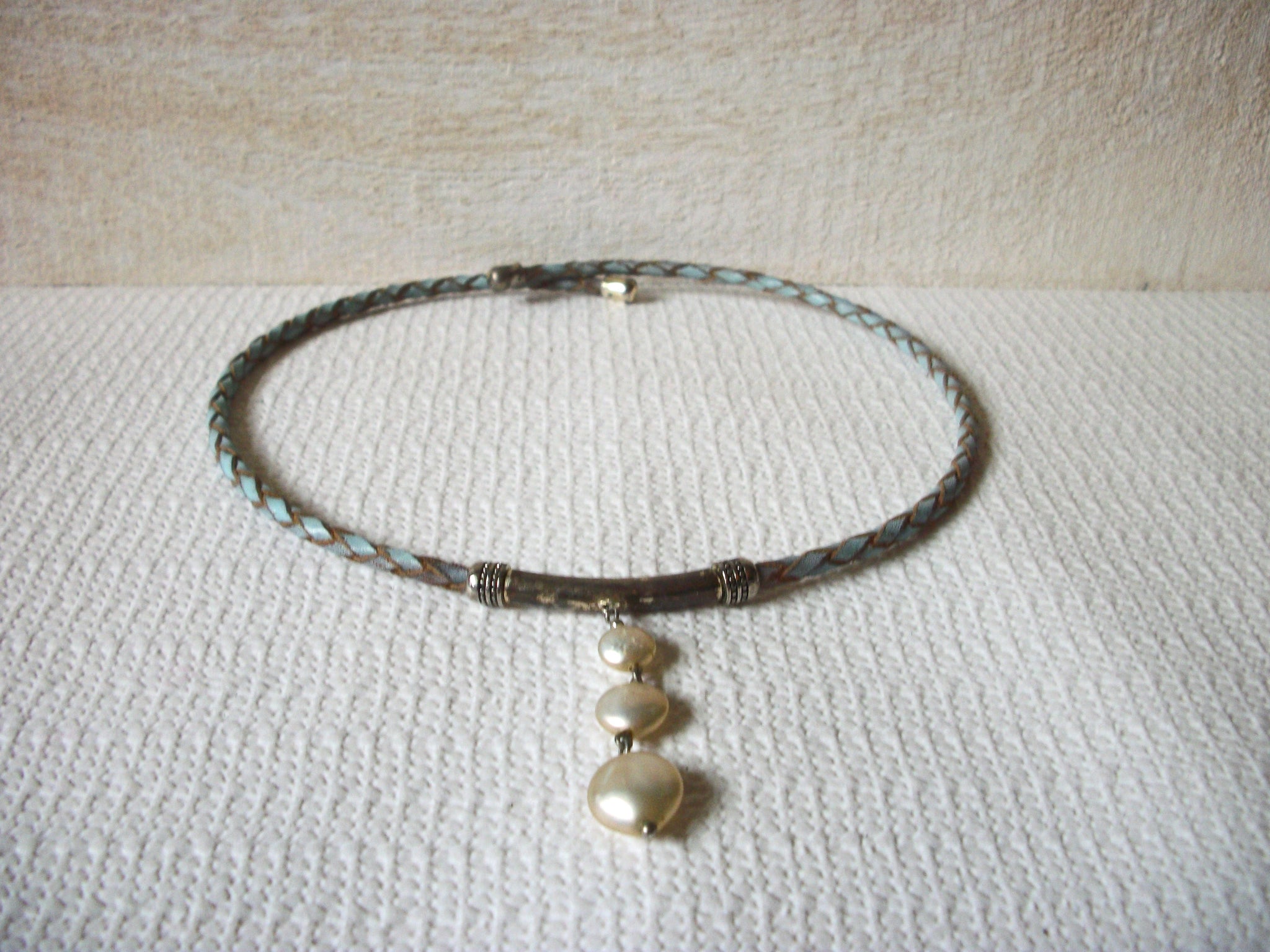 Bohemian Distressed Choker Necklace 52420