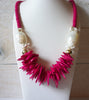 Massive Wood Shell Necklace 52520