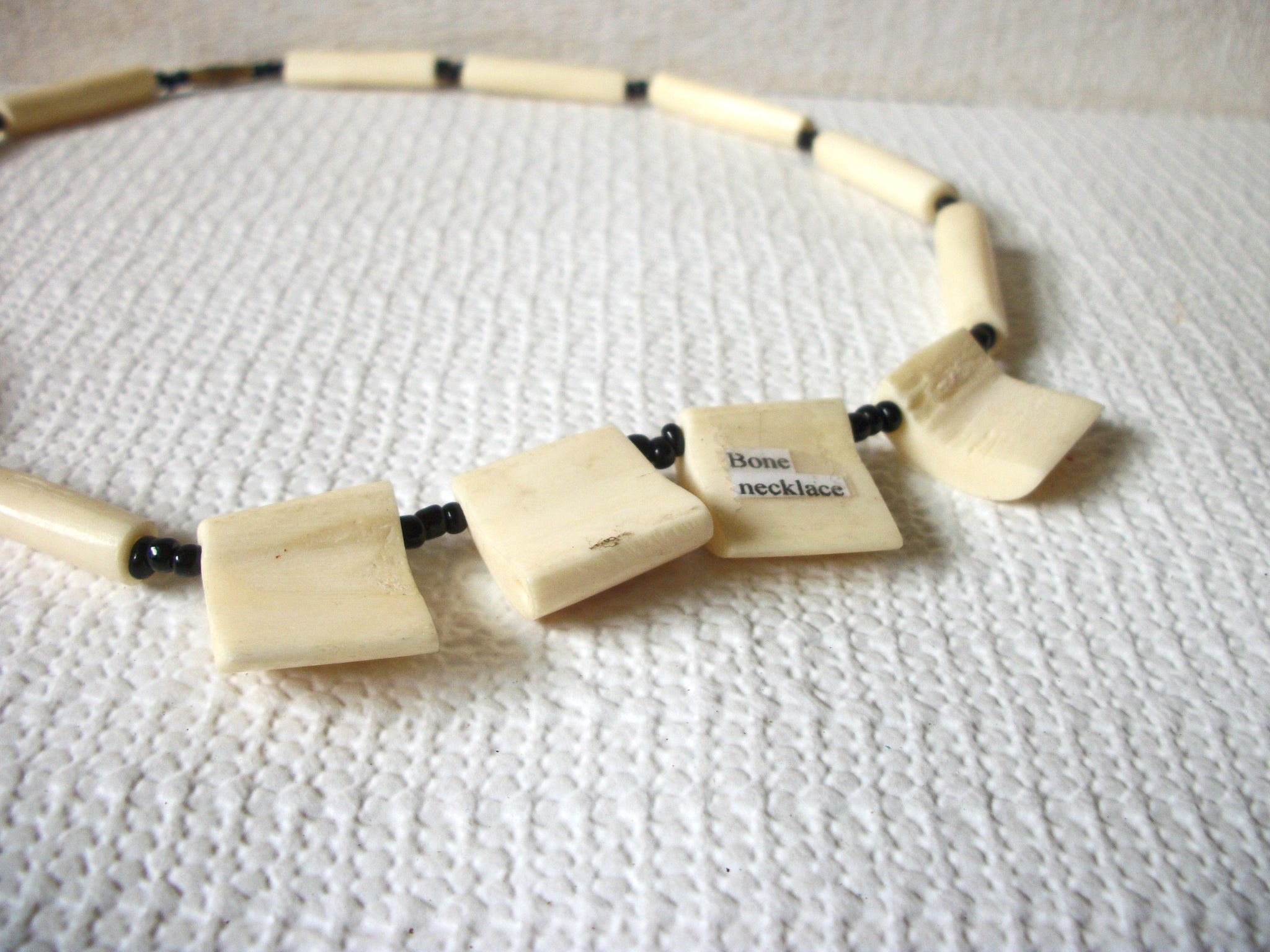 Vintage Bone Necklace 52620