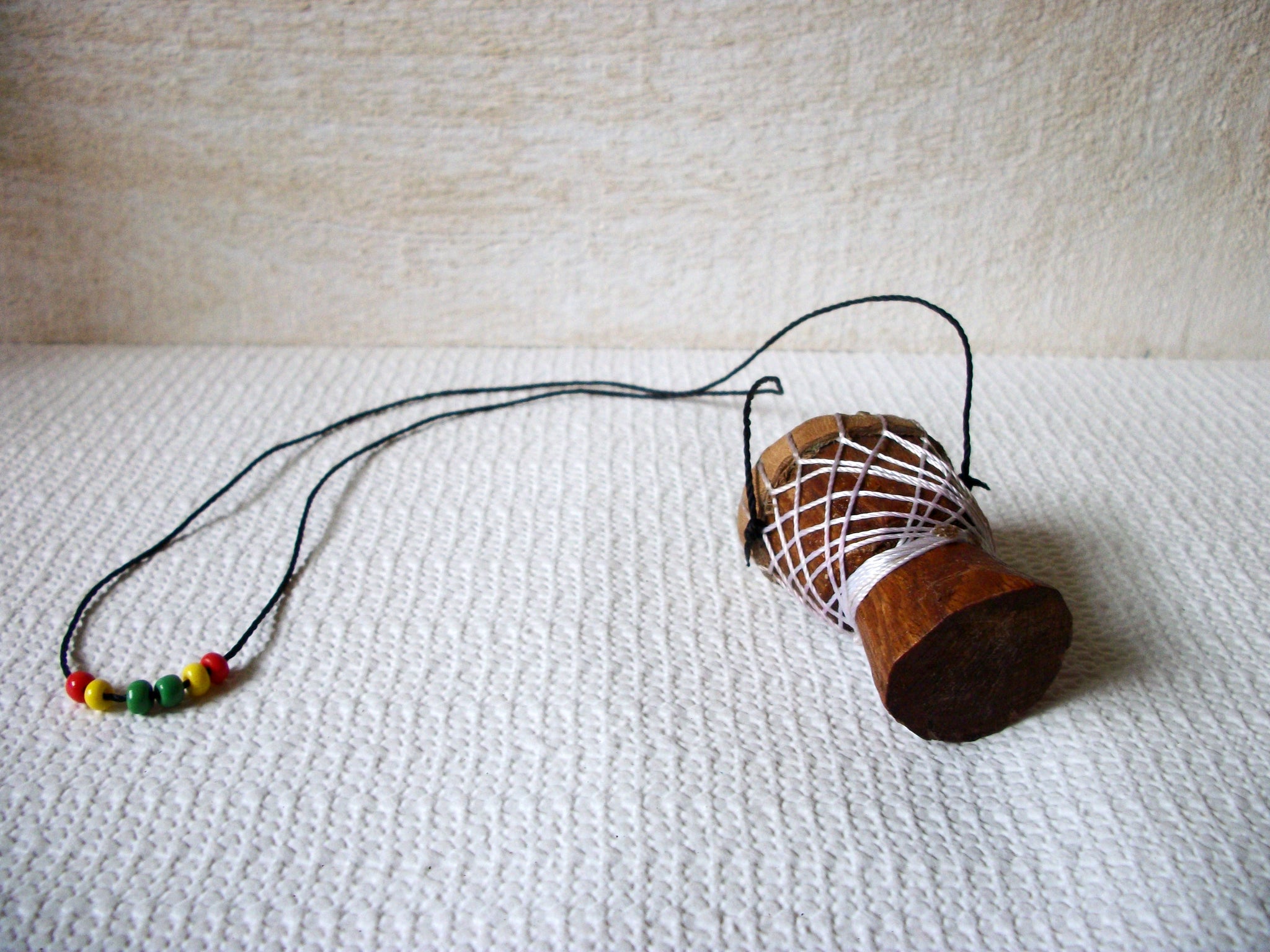 African Drum Necklace 52620