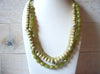 Bohemian Light Olive Tan Necklace 52620