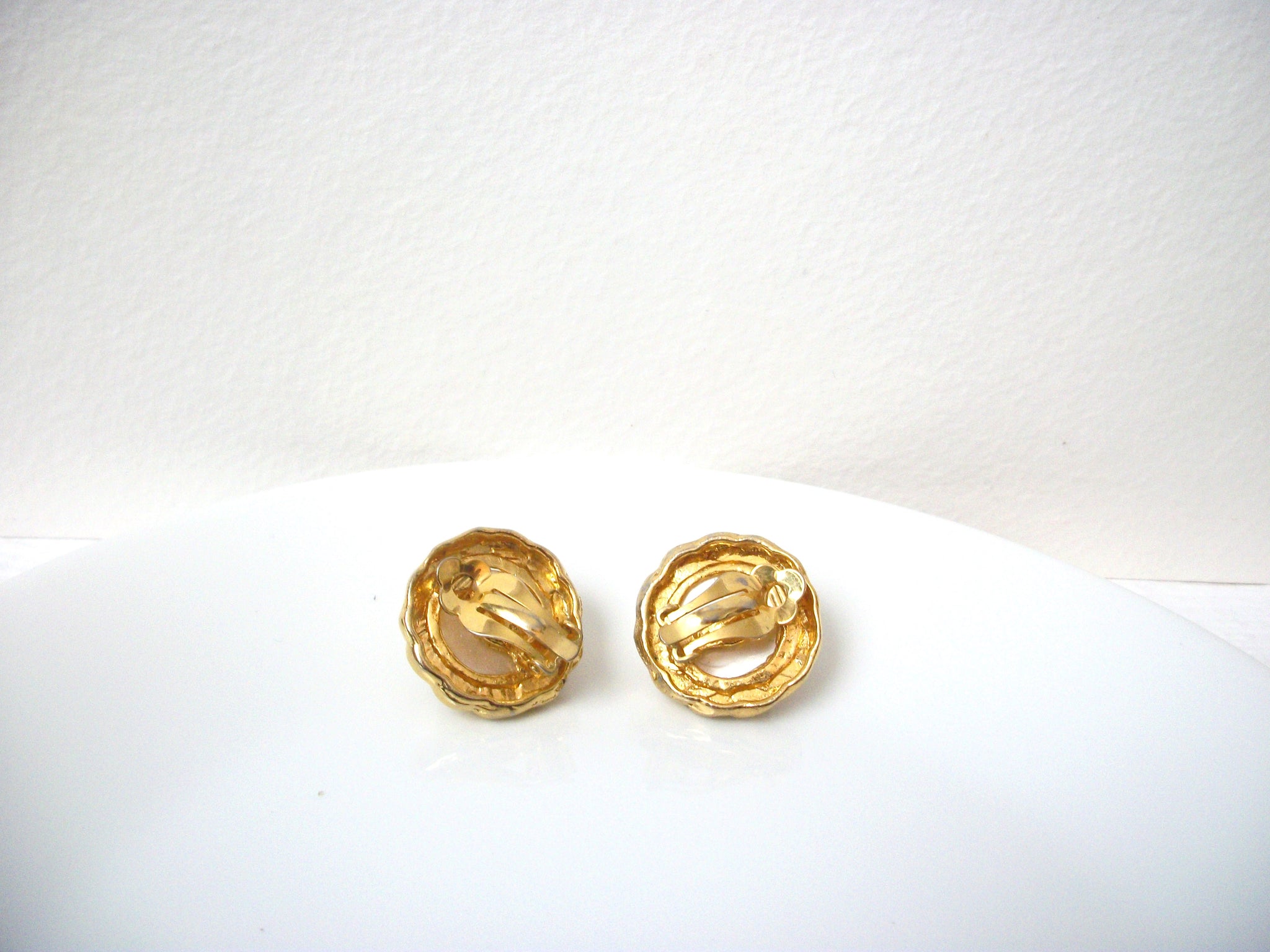 Vintage1950s Faux Pearl Earrings 112920