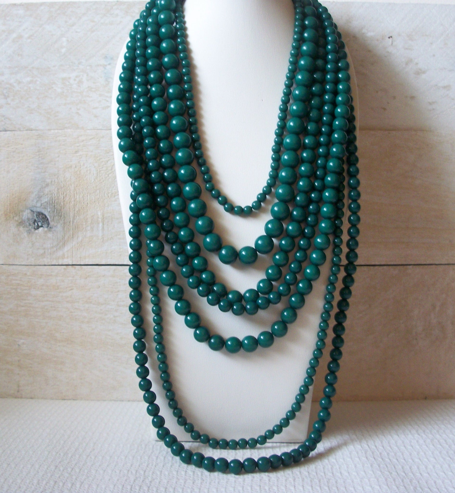 Theater Drama Massive Multi Strand Necklace 52720